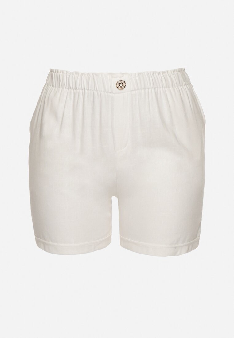 bh forever Pantaloni scurți Albi Casual cu In cu talie elastică Filowena