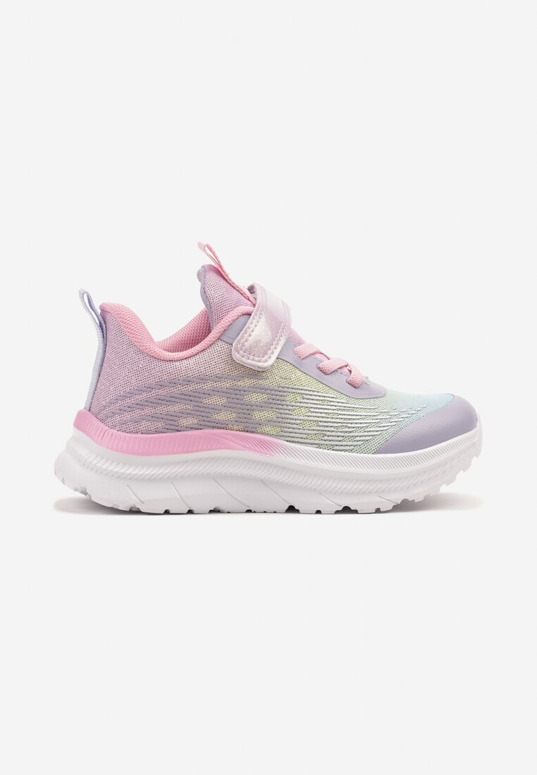 bi&ki Adidași Roz cu branț din piele și efect Ombre Maivana