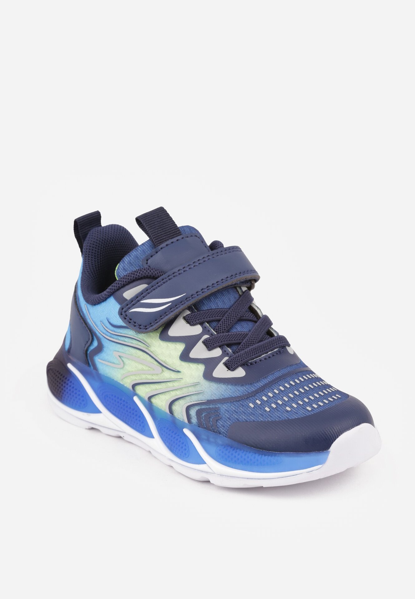 bi&ki Pantofi Sport bleumarin cu Talpă LED și Închidere cu Scai Zidele