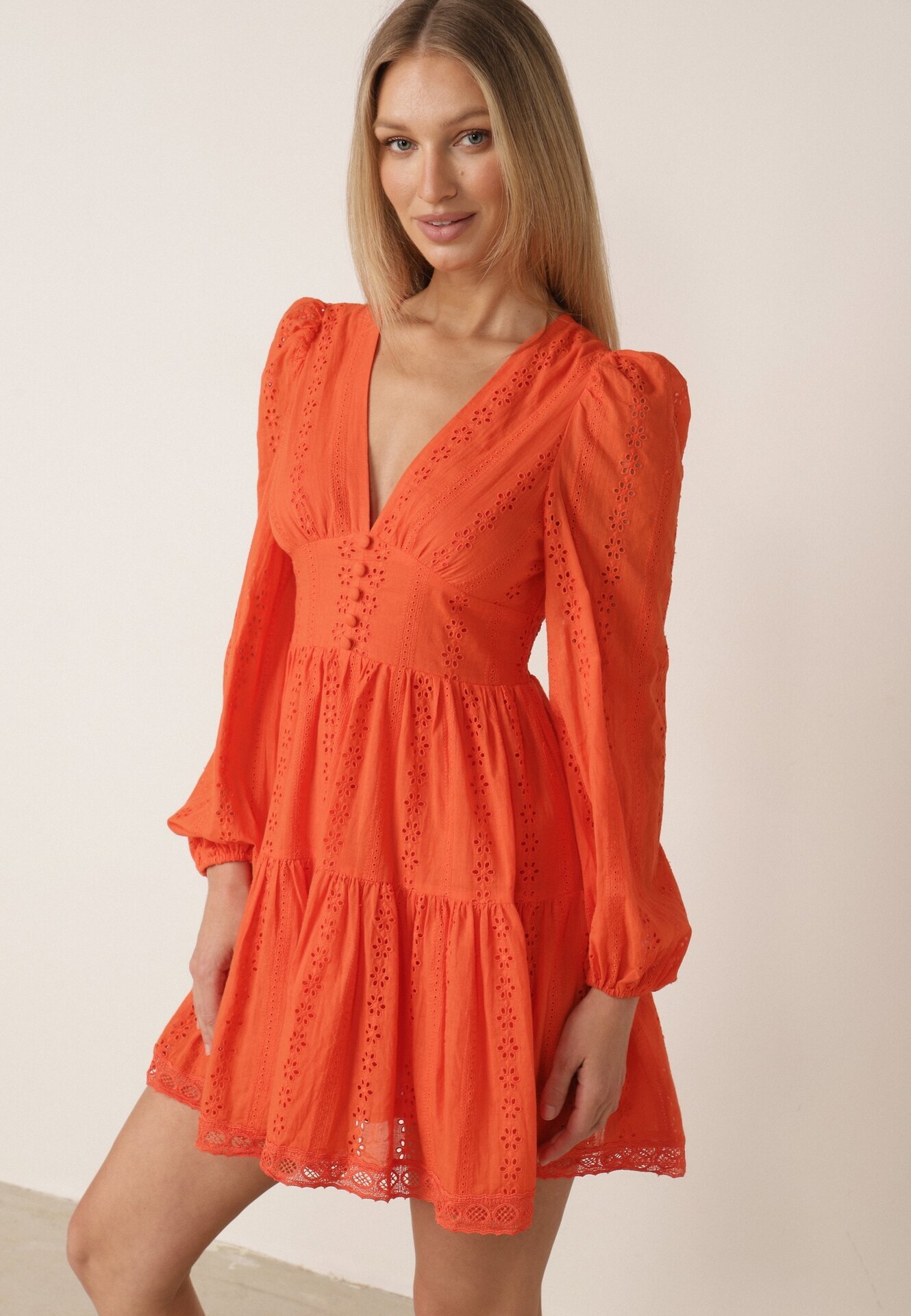 bisou's project Rochie Portocalie Merirah