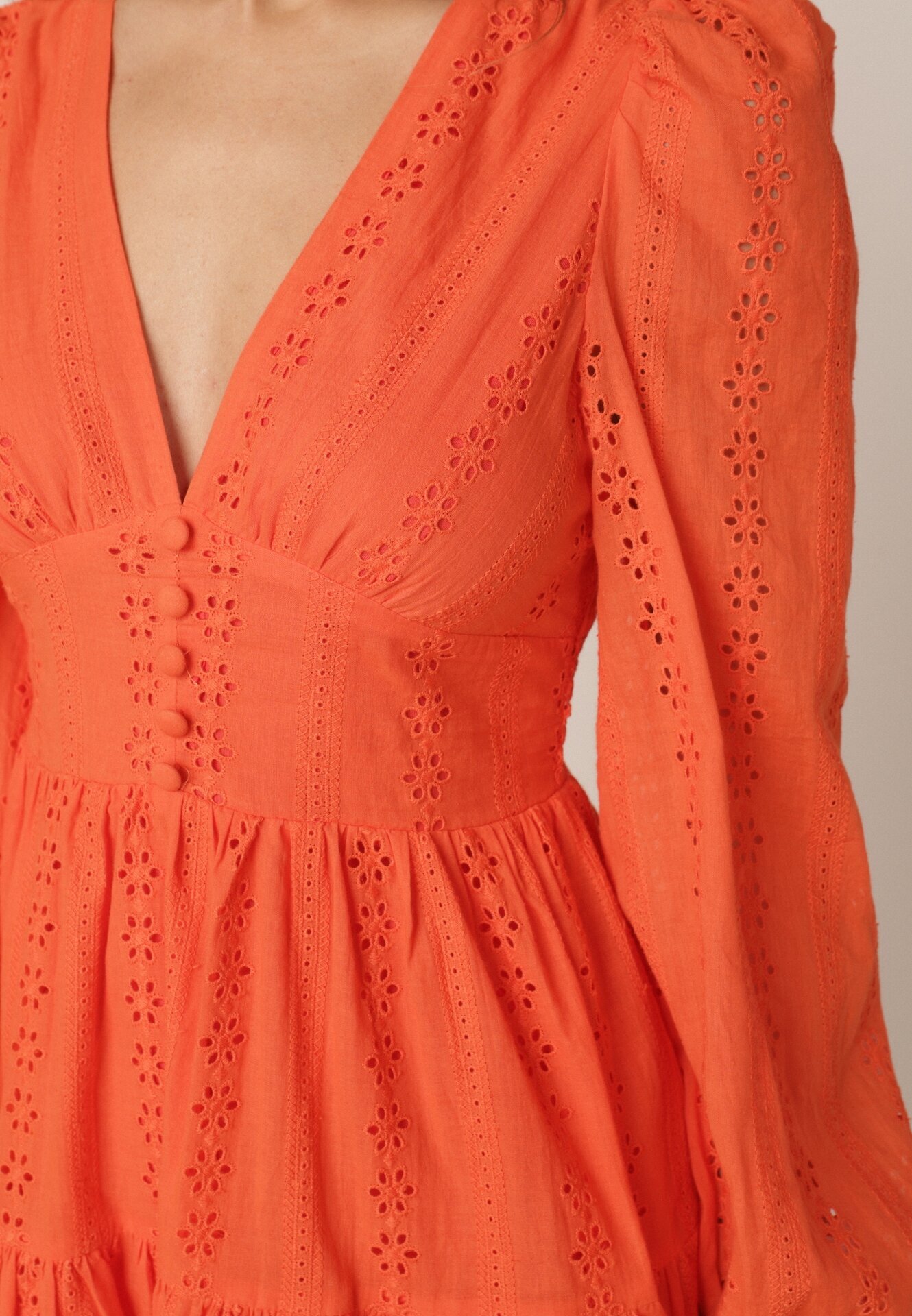 bisou's project Rochie Portocalie Merirah