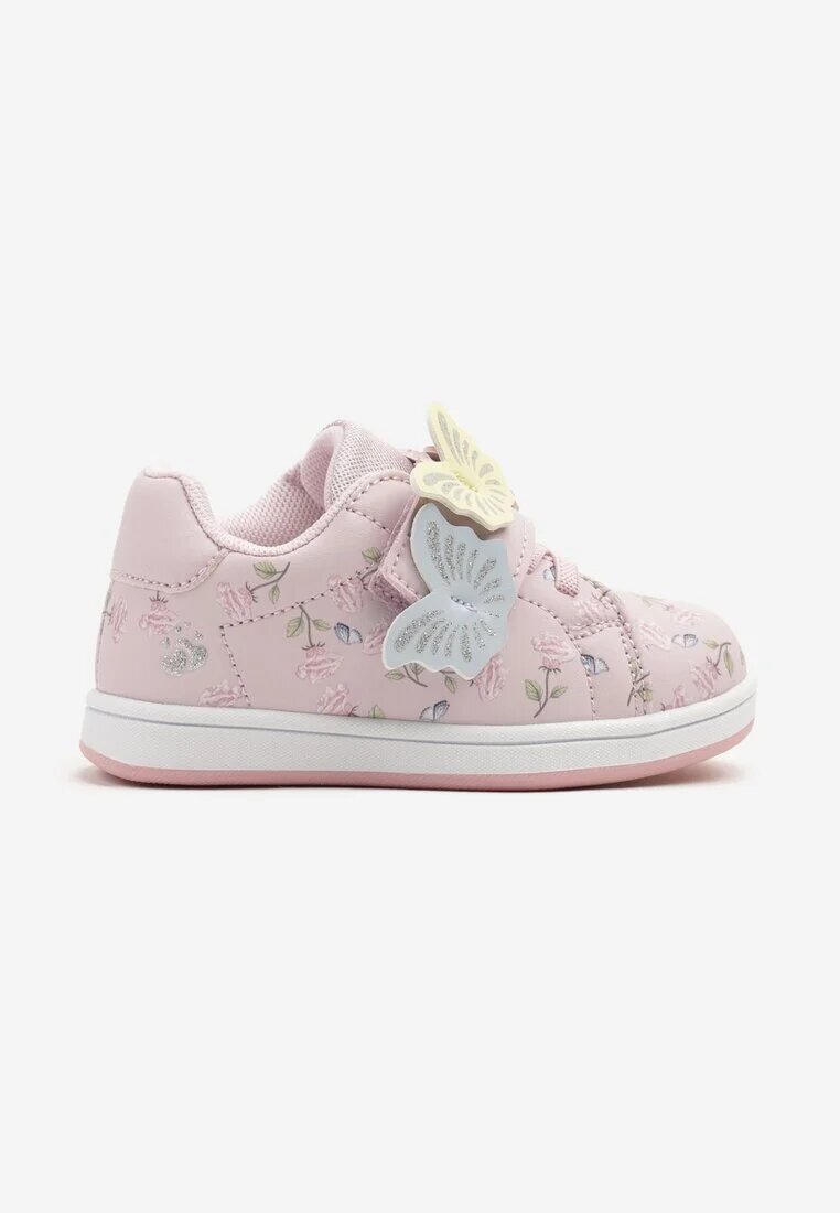 bl&ki Sneakers roz cu branț din piele și aplicații Nilavira
