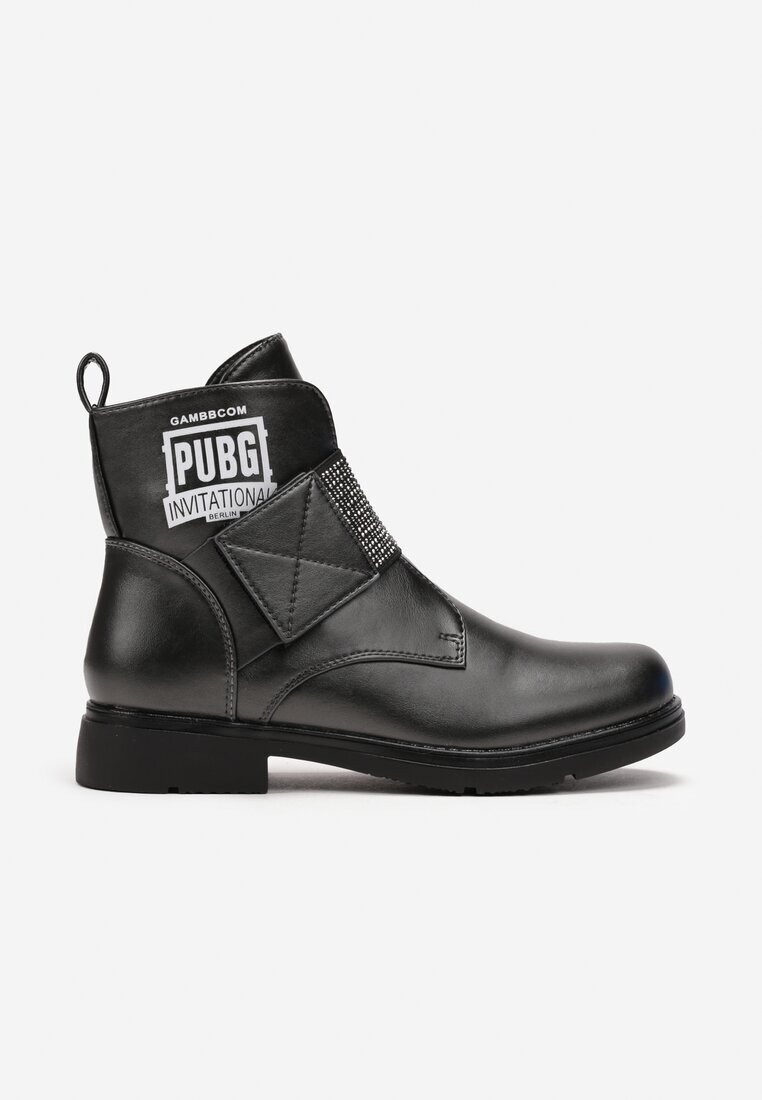  Botine Argintii Gleale