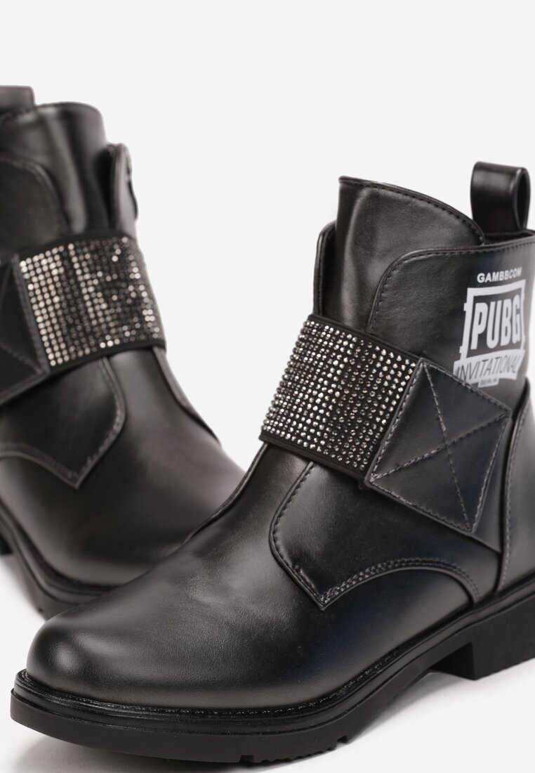  Botine Argintii Gleale