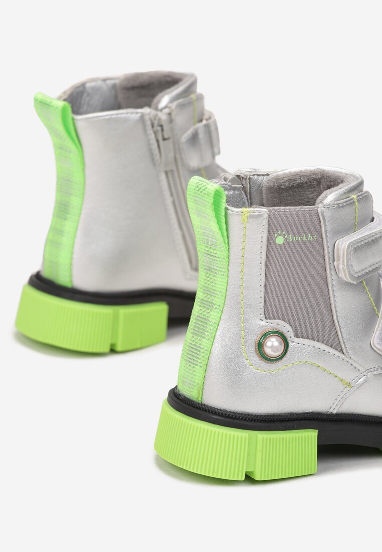  Botine Argintii Kalereia