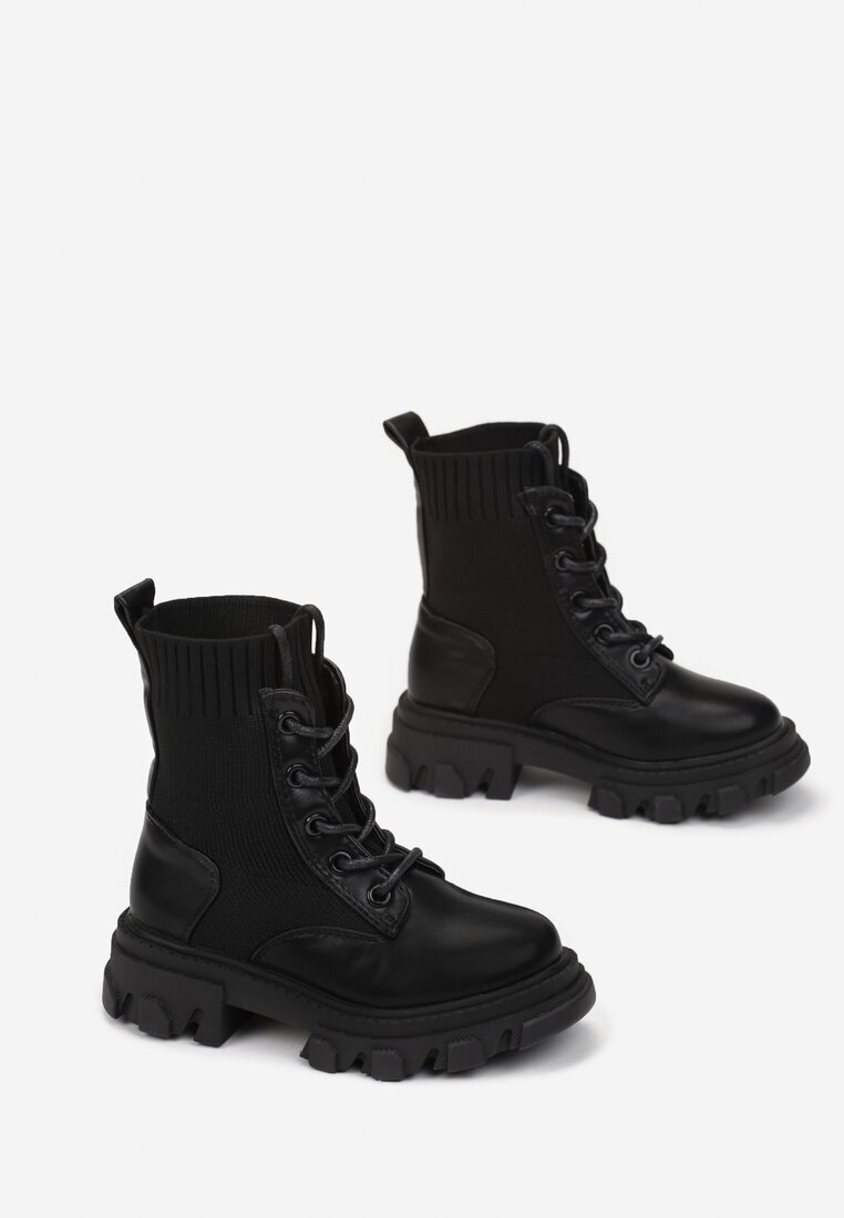  Botine Negre Eunaea