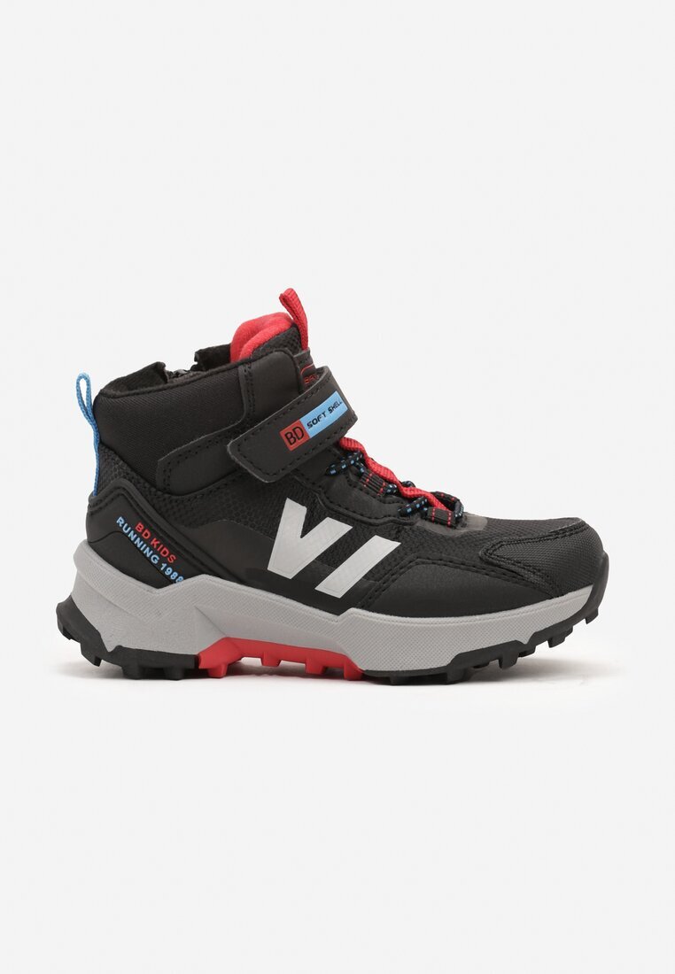  Botine Sport Negre Căptușite și Velcro Ellarria