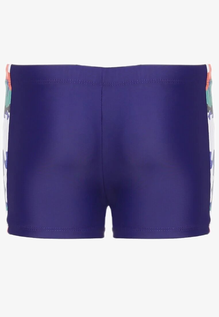  Boxeri de baie Bleumarin cu bandă decorativă pe laterale Ladulila