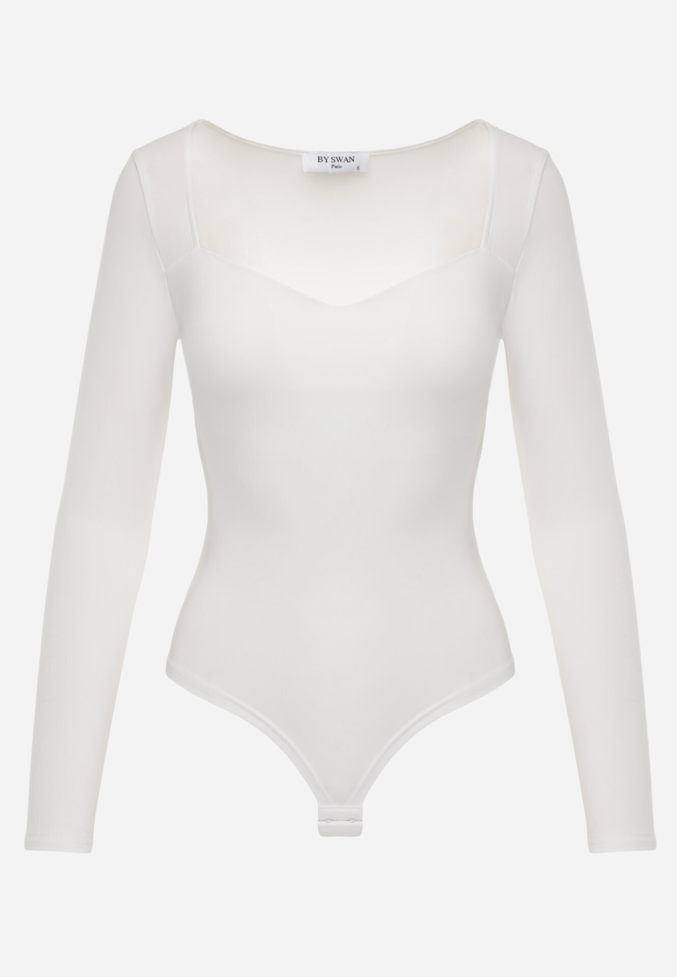 by swan Body Alb cu Decolteu Pătrat Phicise