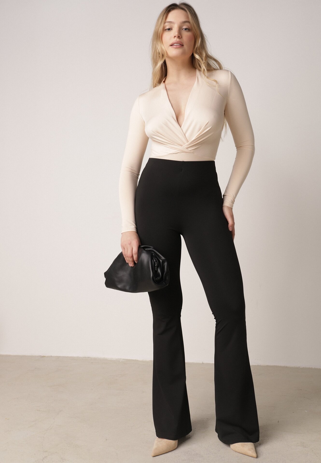 by swan Pantaloni Negri Clopot Efrariel