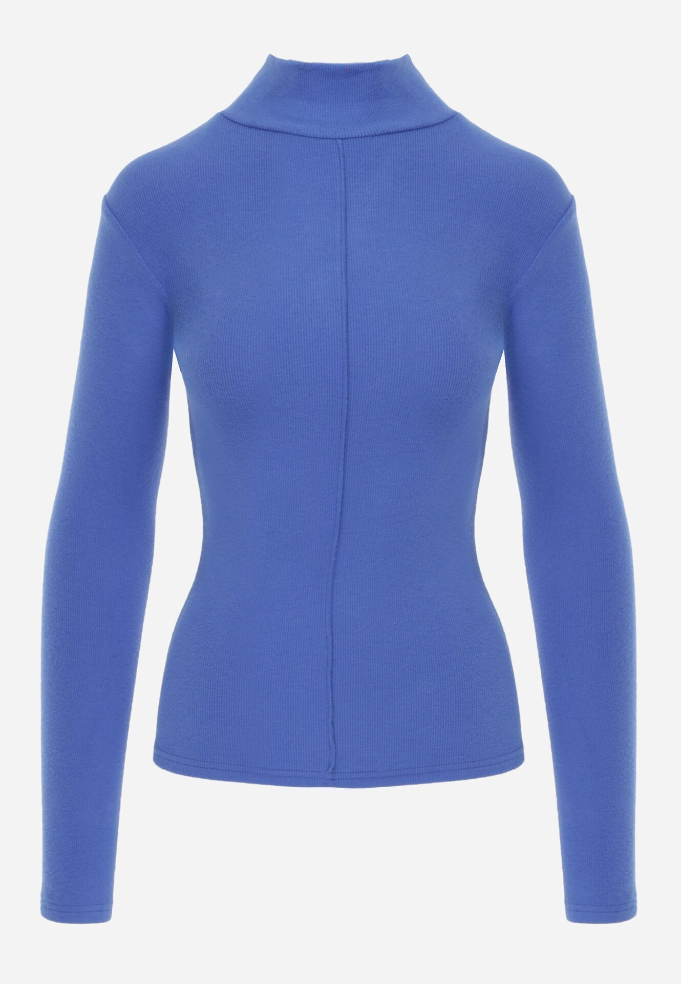 by swan Pulover Albastru Guler înalt slim fit Ryler