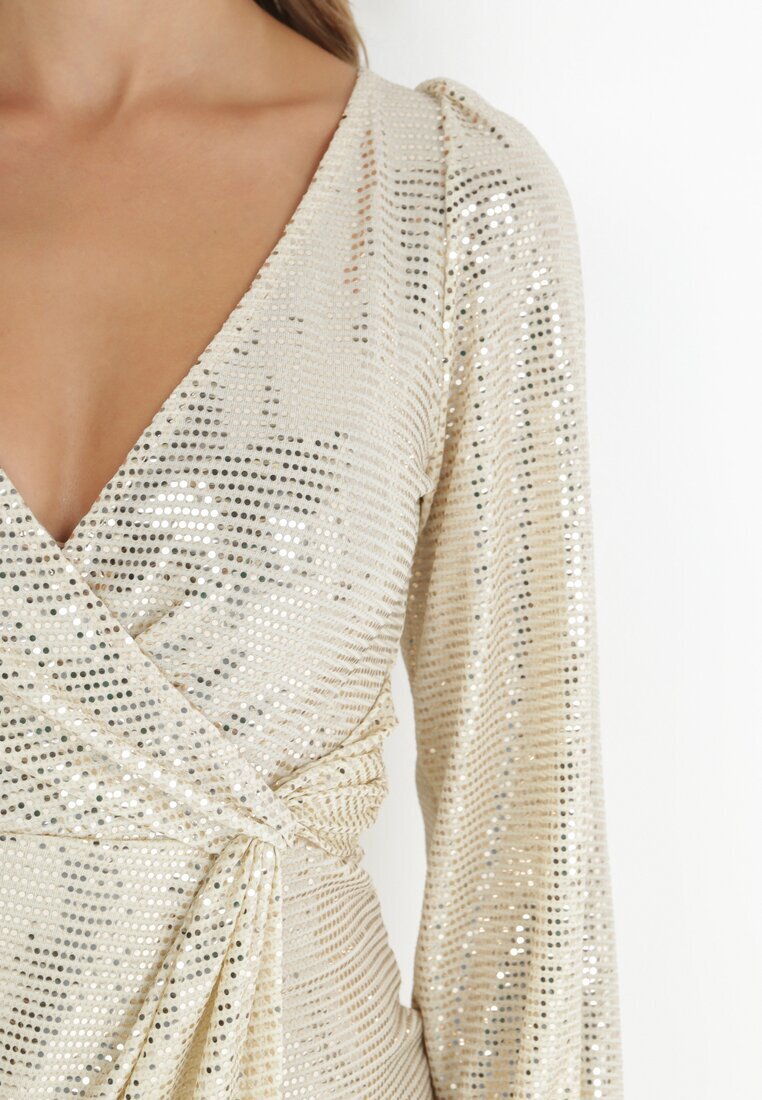 by swan Rochie Aurie Plic cu Paiete adicy
