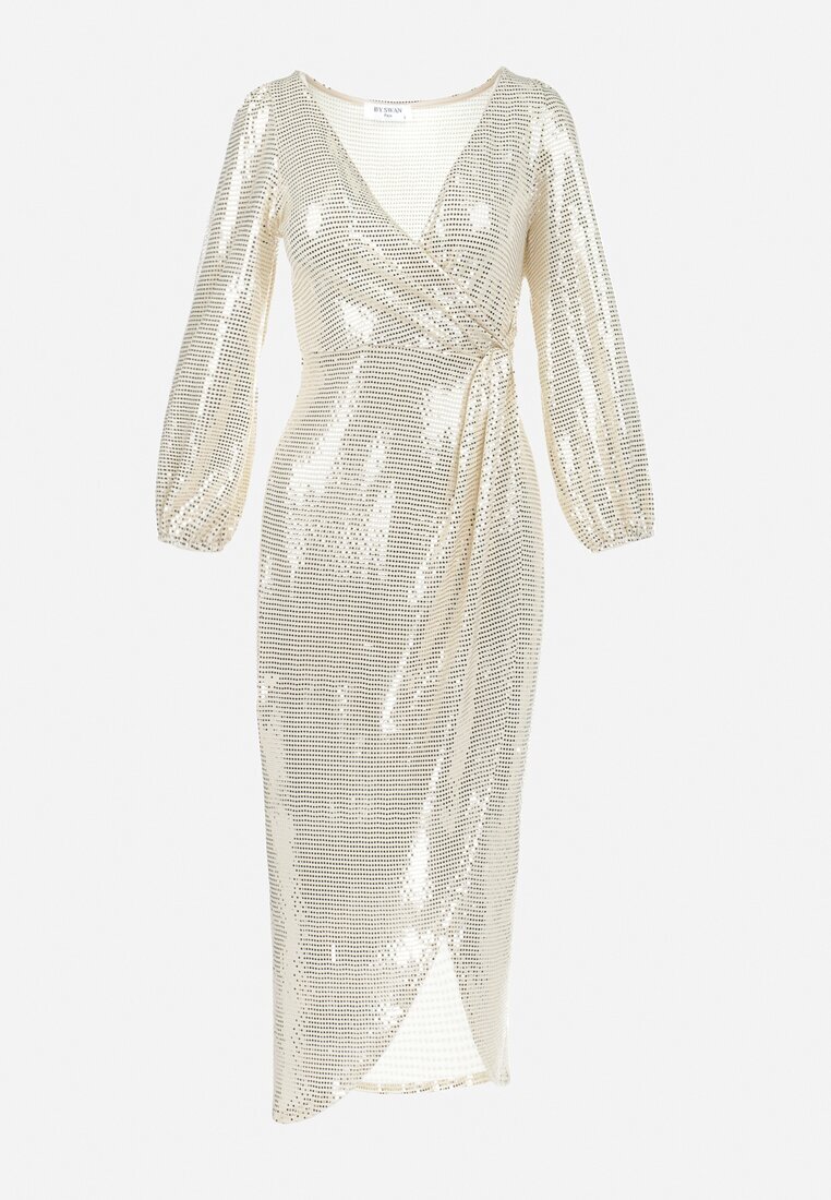 by swan Rochie Aurie Plic cu Paiete adicy