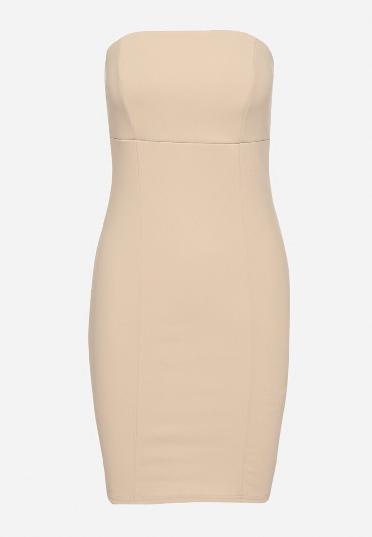 by swan Rochie Bej Mulată cu Viscoză Divane