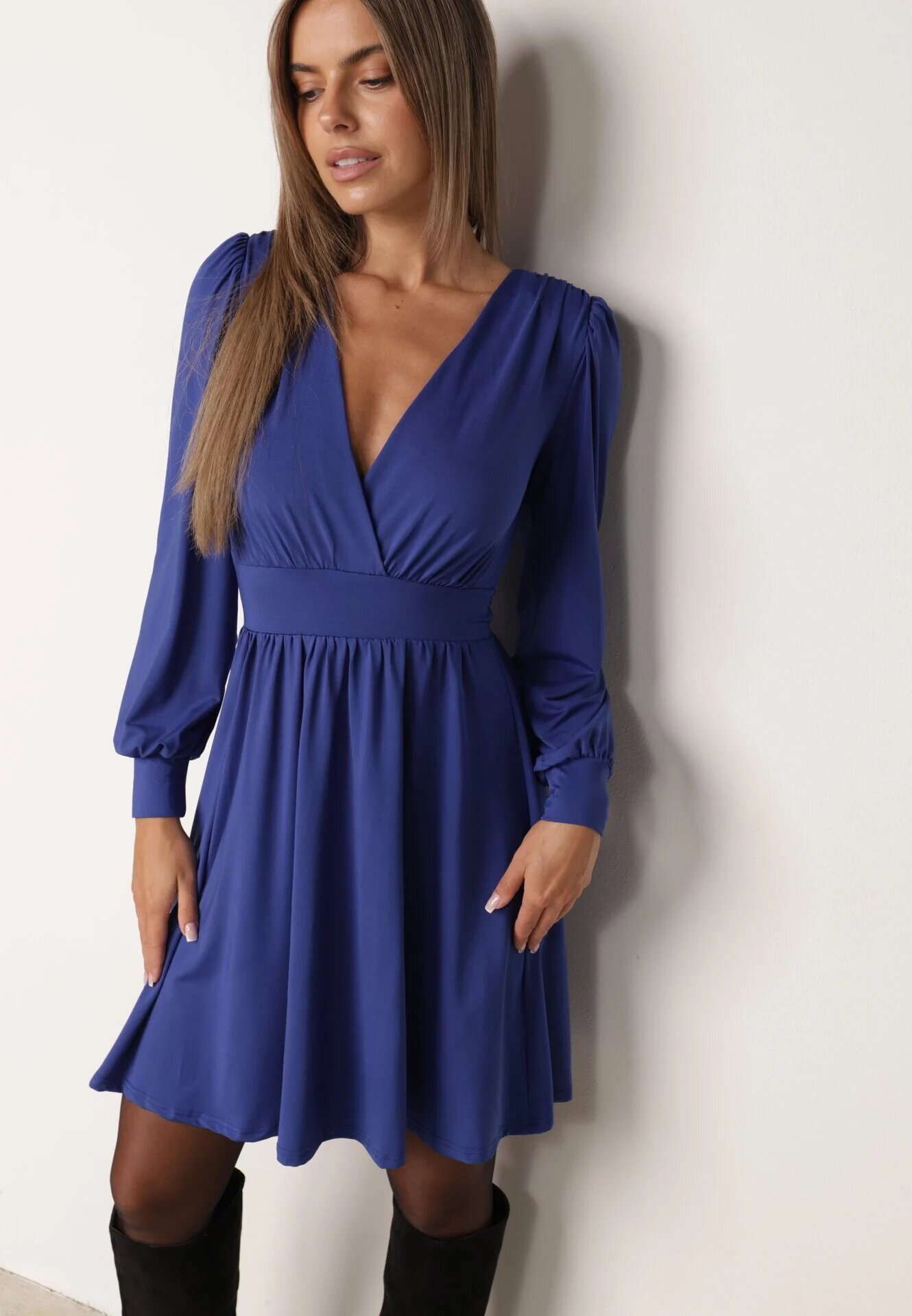 by swan Rochie Bleumarin