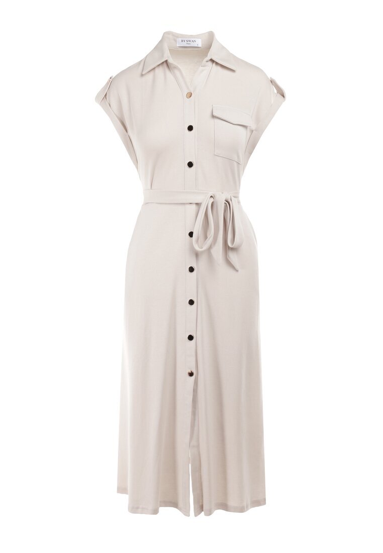 by swan Rochie Cămașă Bej Deschis Phinitrite
