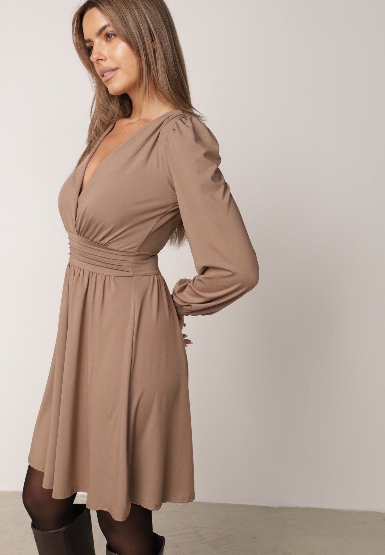 by swan Rochie Cloș Maro cu viscoză Selithiel
