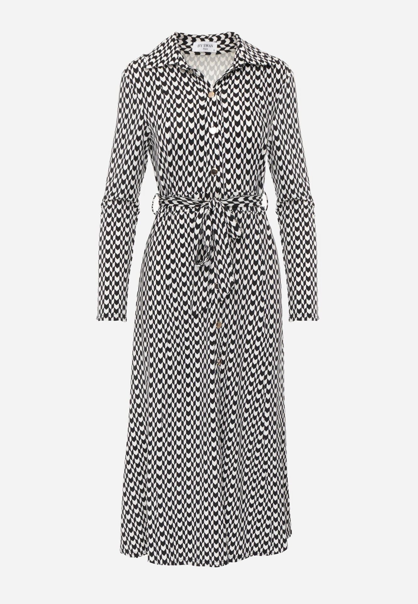 by swan Rochie Neagră Evazată Lungă