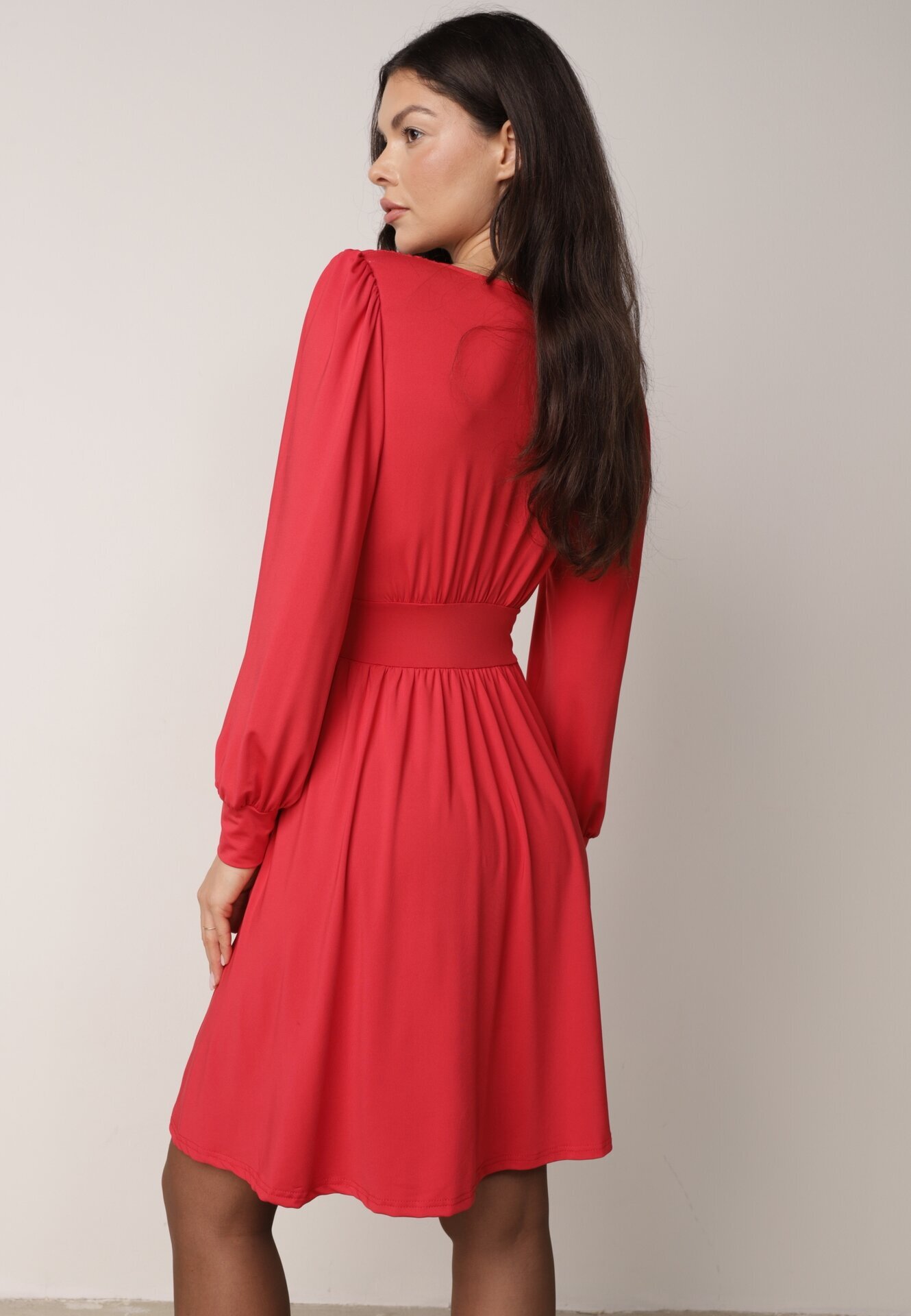 by swan Rochie Roșie Cloș cu Viscoză Selithiel
