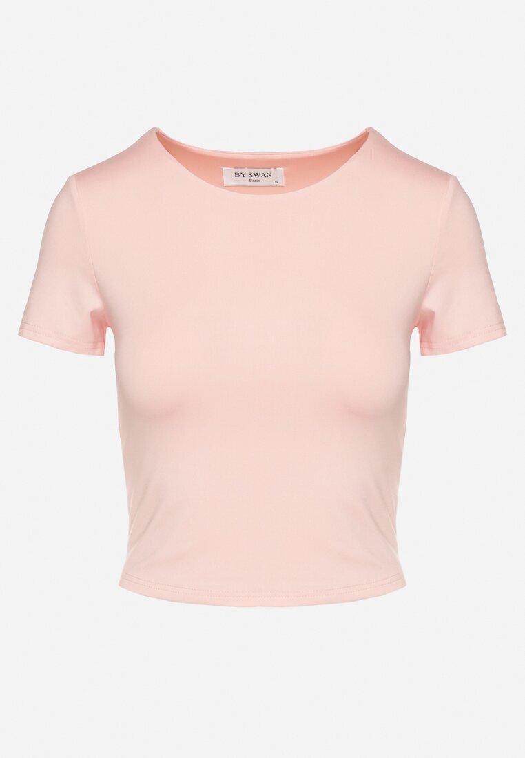 by swan Tricou Roz Scurt cu Vâscoză Eframera