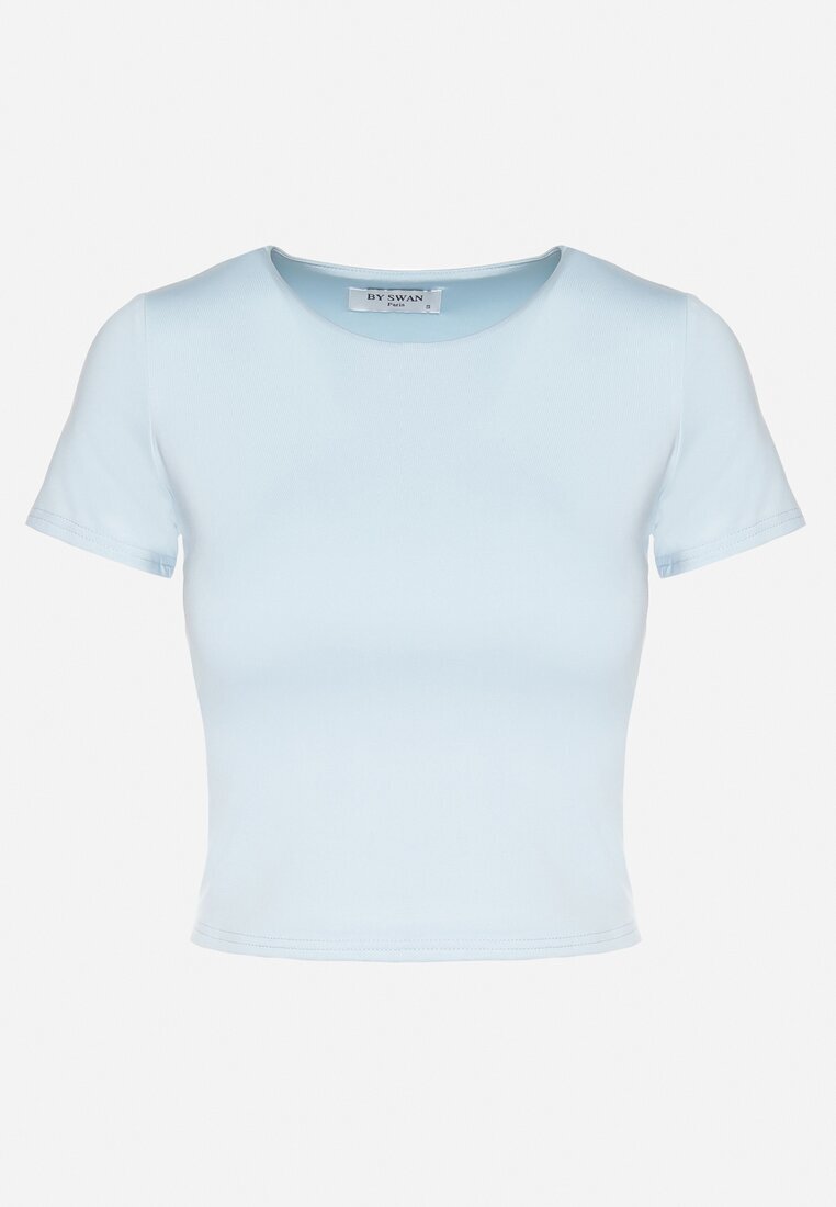by swan Tricou Scurt Albastru deschis cu Vâscoză Eframera
