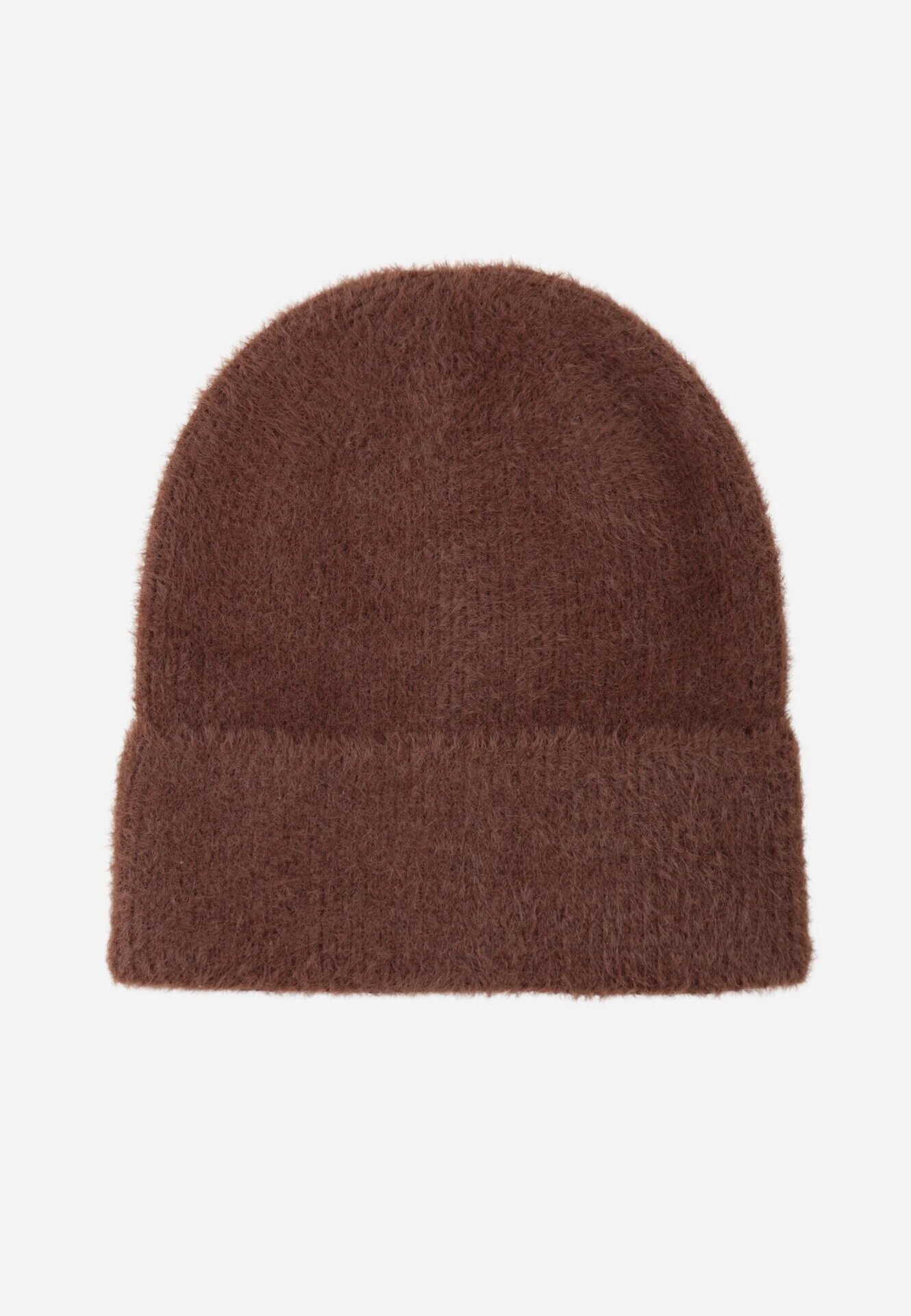 caely Beanie clasic cu margine răsucită Lindrina Maro