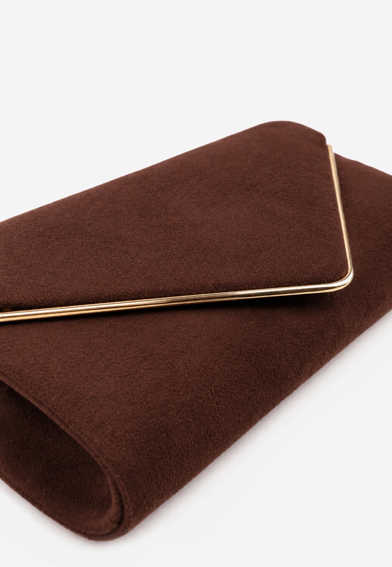 caely Clutch clasică din imitație de piele întoarsă cu lanț Tadareo Maro