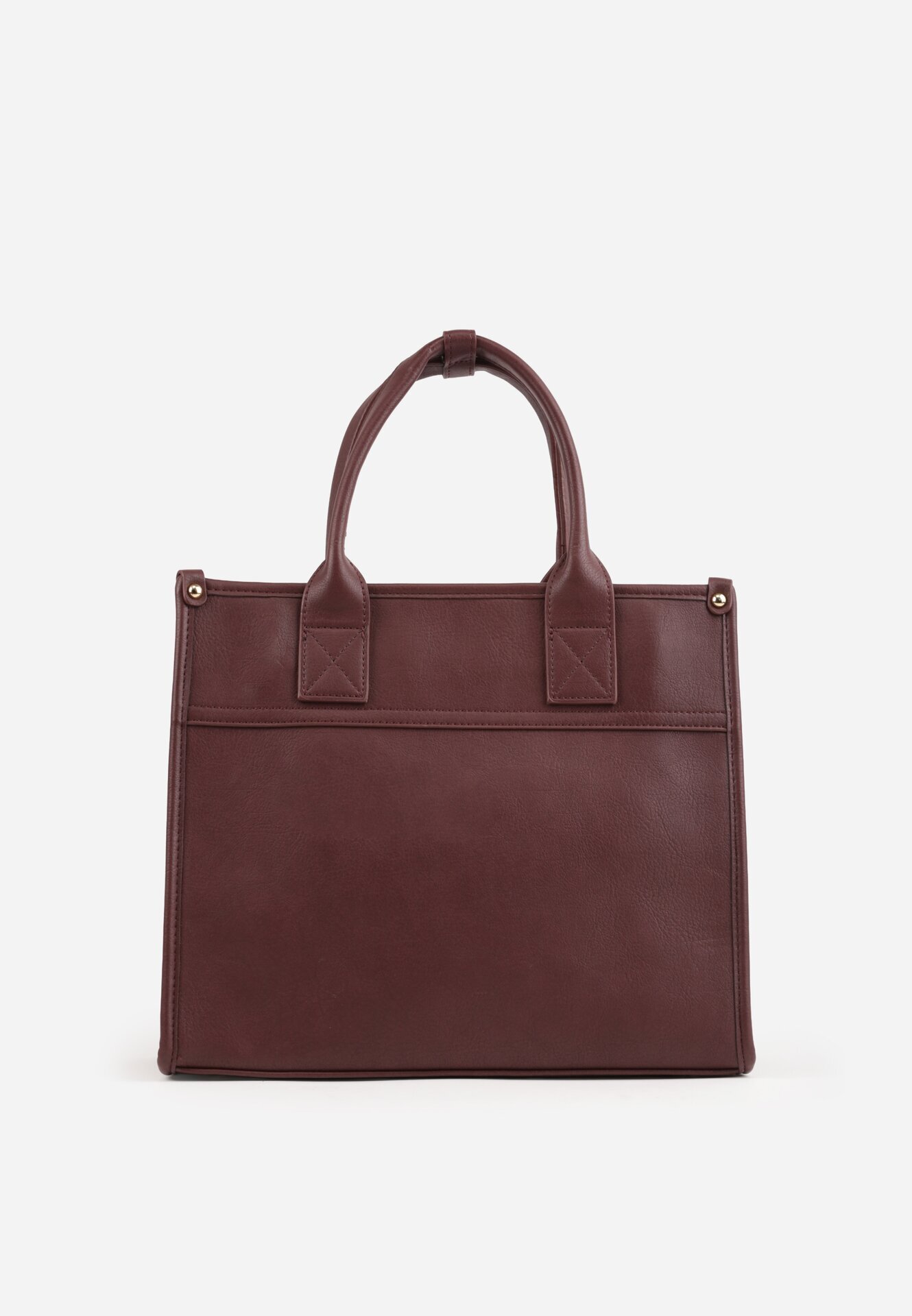 caely Geantă shopper cu mâner și curea Eloweni Roșie