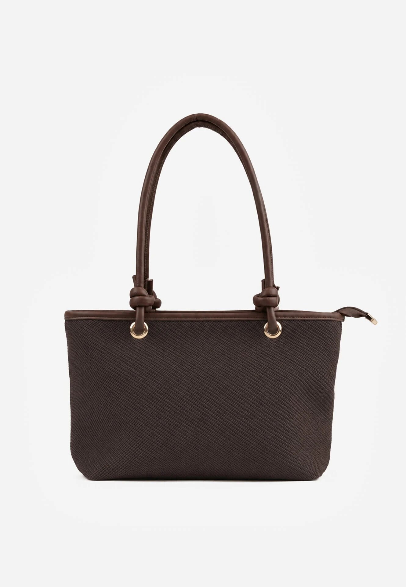 caely Shopper cu noduri decorative și împletitură Damomela Maro