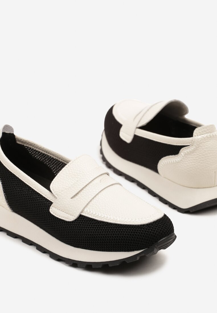 cambell Pantofi Mocasini Negri Din Piele Aroti