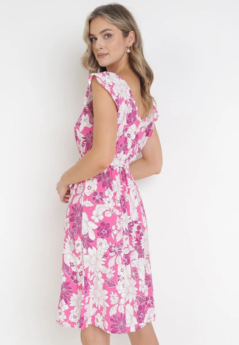 cflo Rochie Rozalie din Viscoză cu Imprimeu Floral Fannio