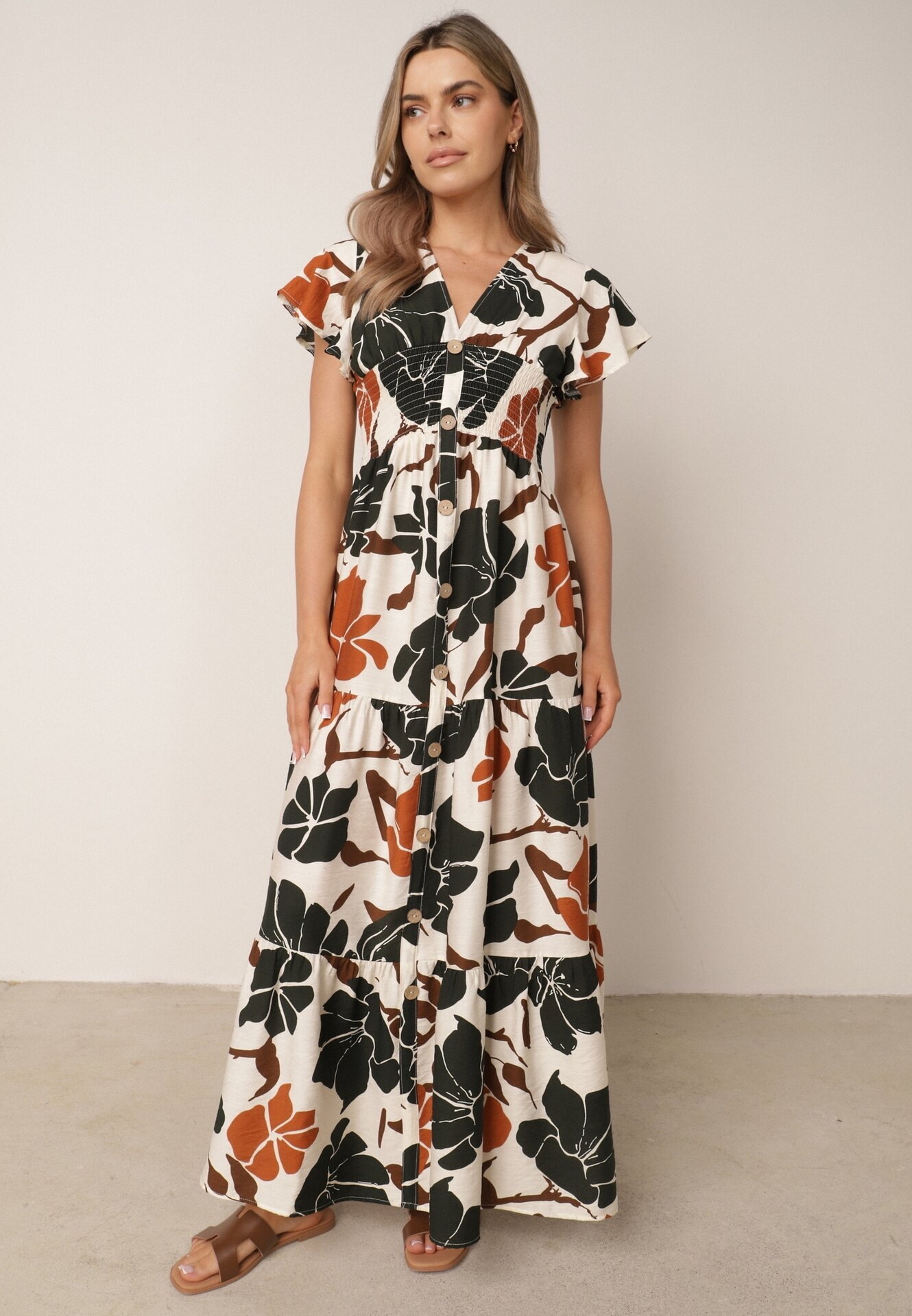 cflo Rochie Verde