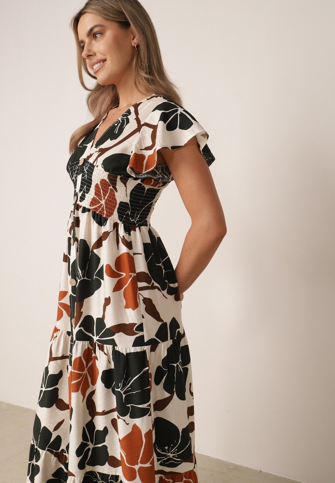 cflo Rochie Verde