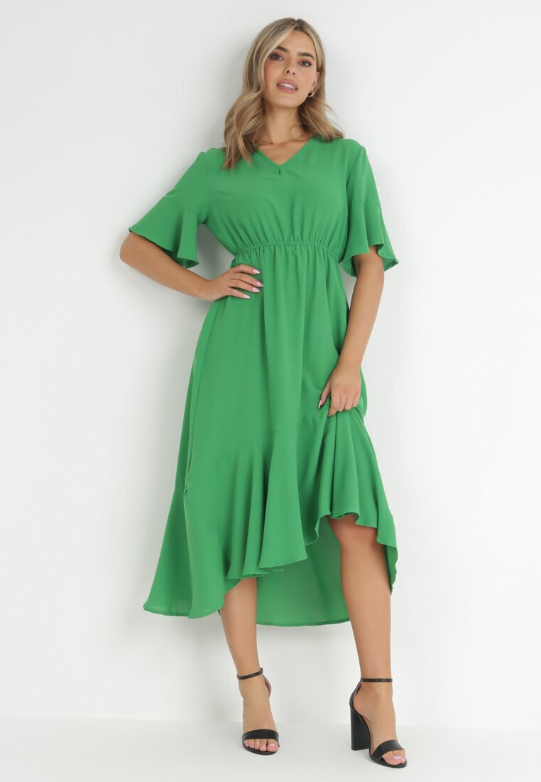 cflo Rochie Verde deschis Stamorus