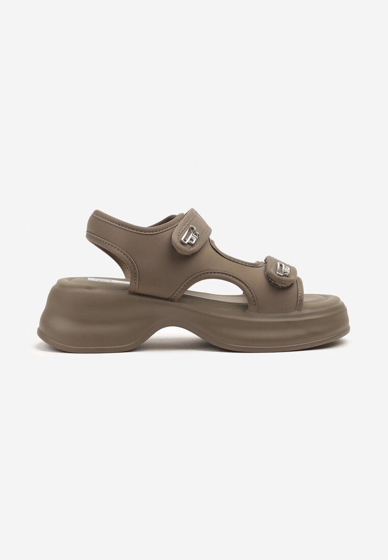 ciaodeo Sandale Verde Sportive pe Talpă Groasă Ciarilessae