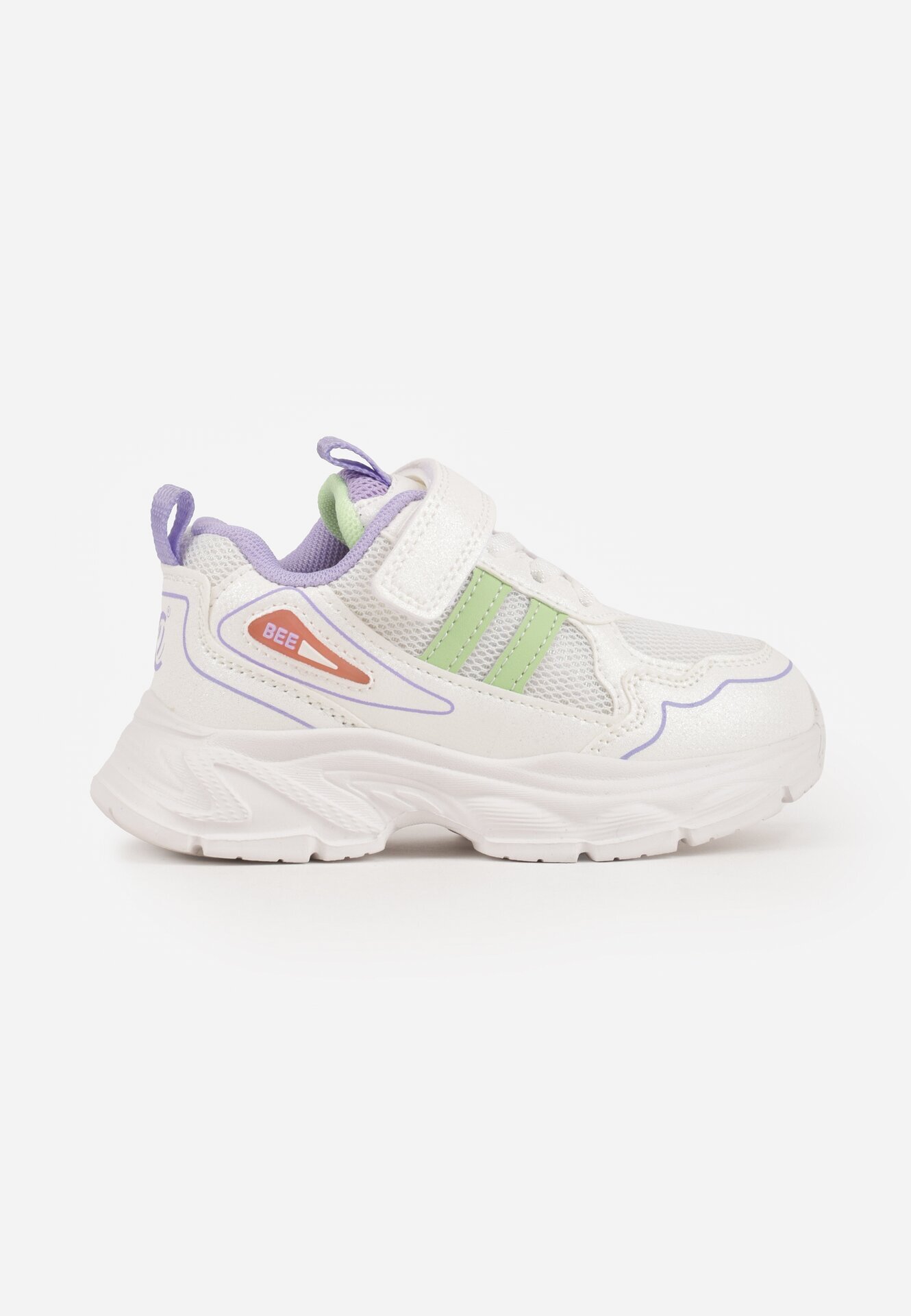 clibee Încălțăminte sport Alb-violet Sneakers Chunky pe platformă Iasesis