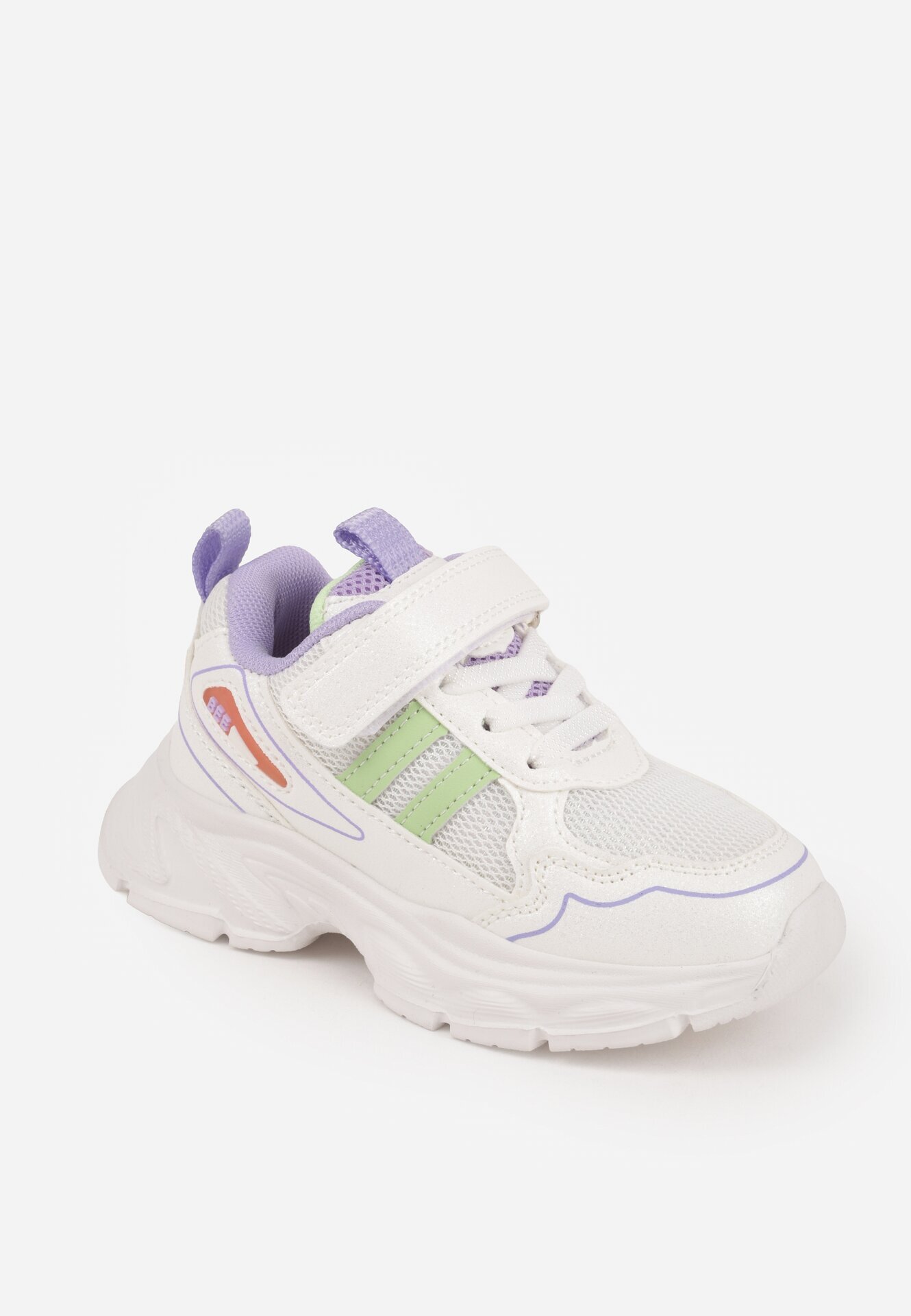 clibee Încălțăminte sport Alb-violet Sneakers Chunky pe platformă Iasesis