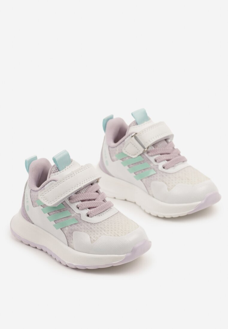 clibee Pantofi Sport Adidași Decorați cu Benzi Alisse Alb-Verde