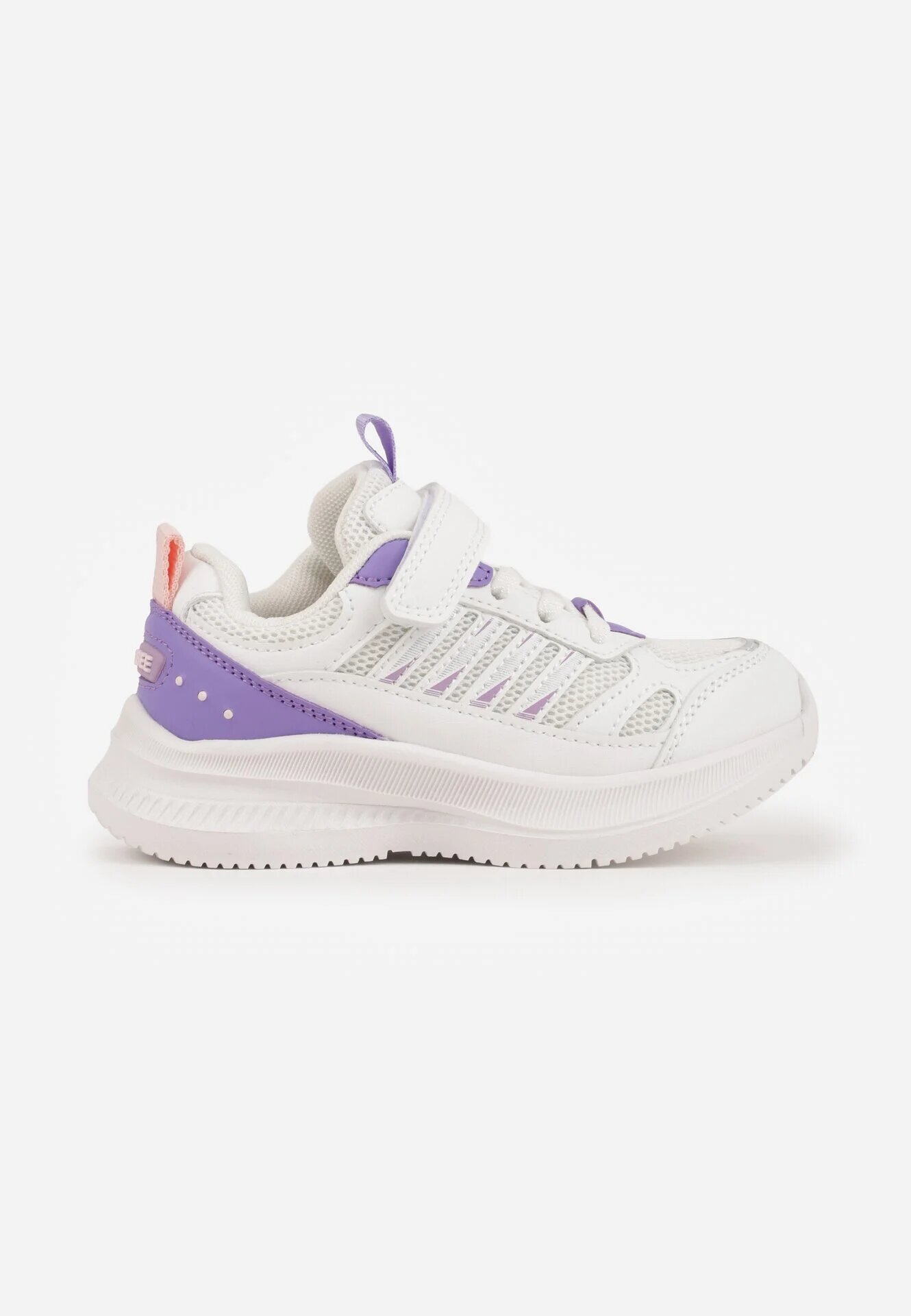 clibee Pantofi sport Alb-Violet Sneakerși Tip Chunky cu Talpă Groasă Kimonos