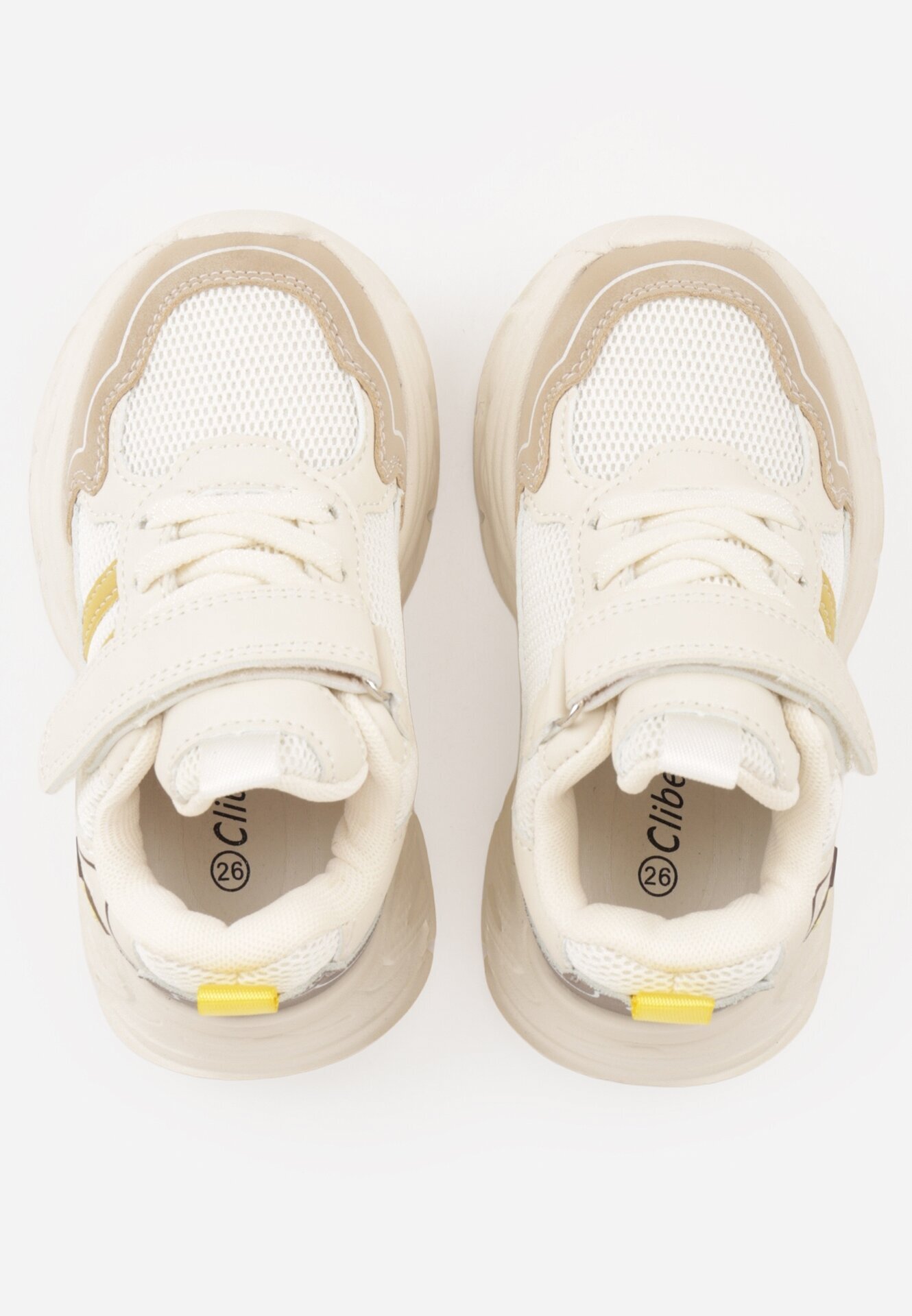 clibee Pantofi Sport Bej Sneakers Chunky cu platformă Iasesis