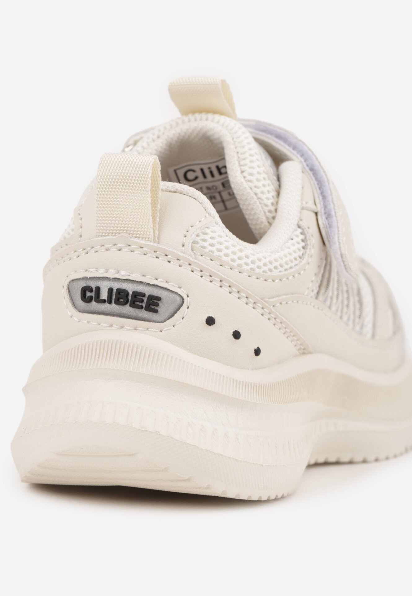 clibee Pantofi Sport Bej Sneakerși Tip Chunky cu Talpă Groasă Kimonos