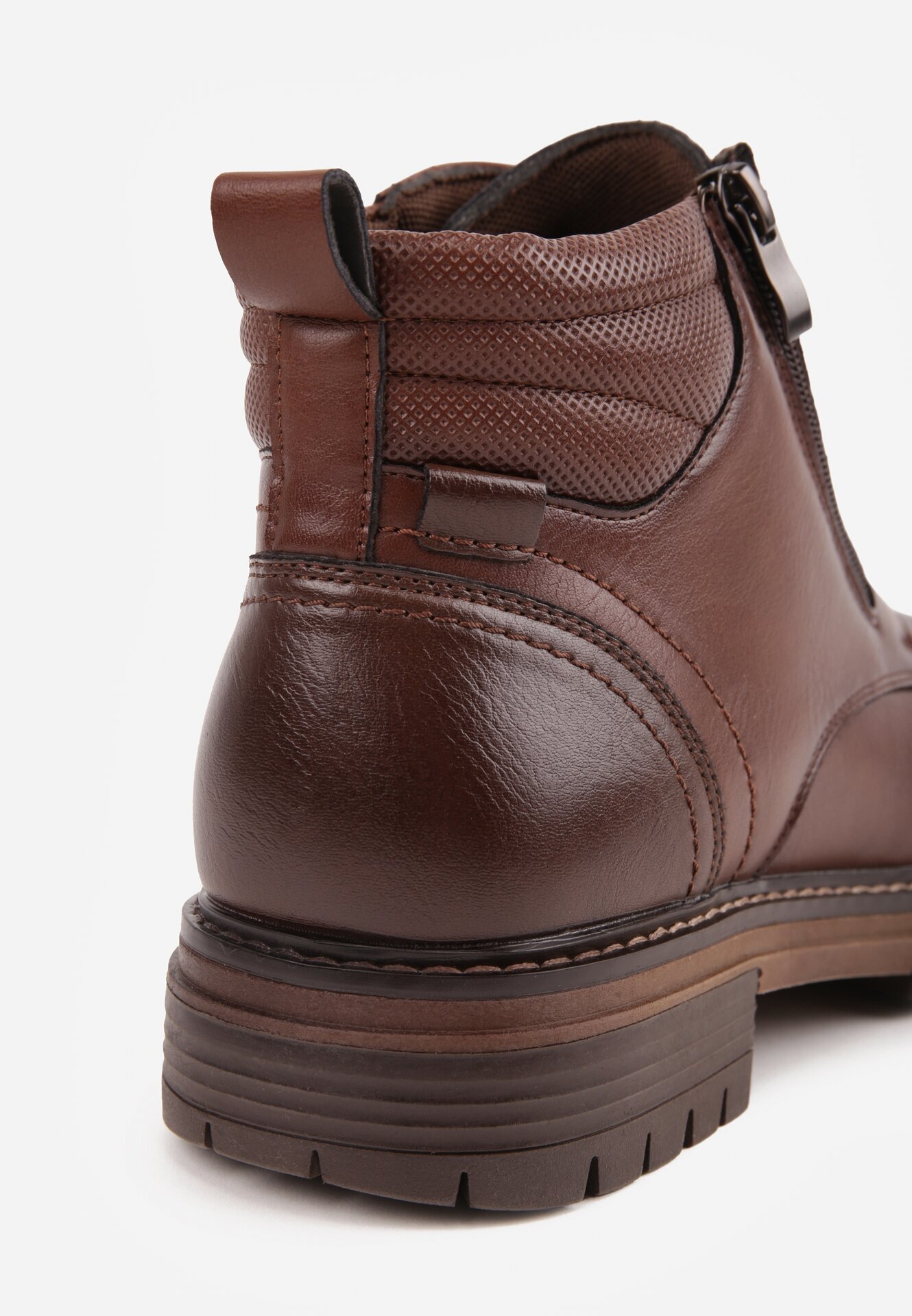 c'm homme Ghete workeri în stil rock decorate cu fermoar lateral Lisidore Maro