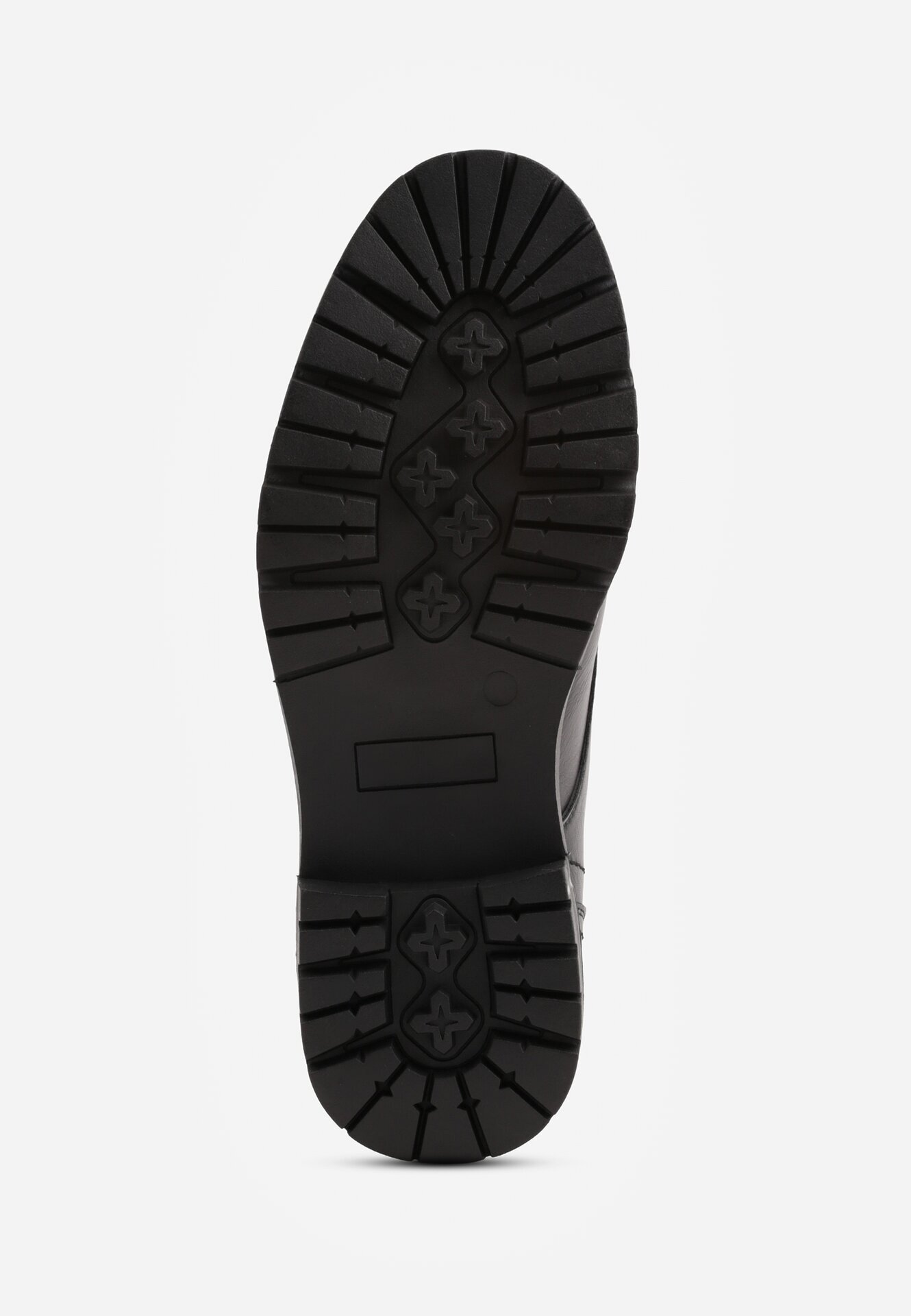 c'm homme Ghete workeri în stil rock decorate cu fermoar lateral Lisidore Negre