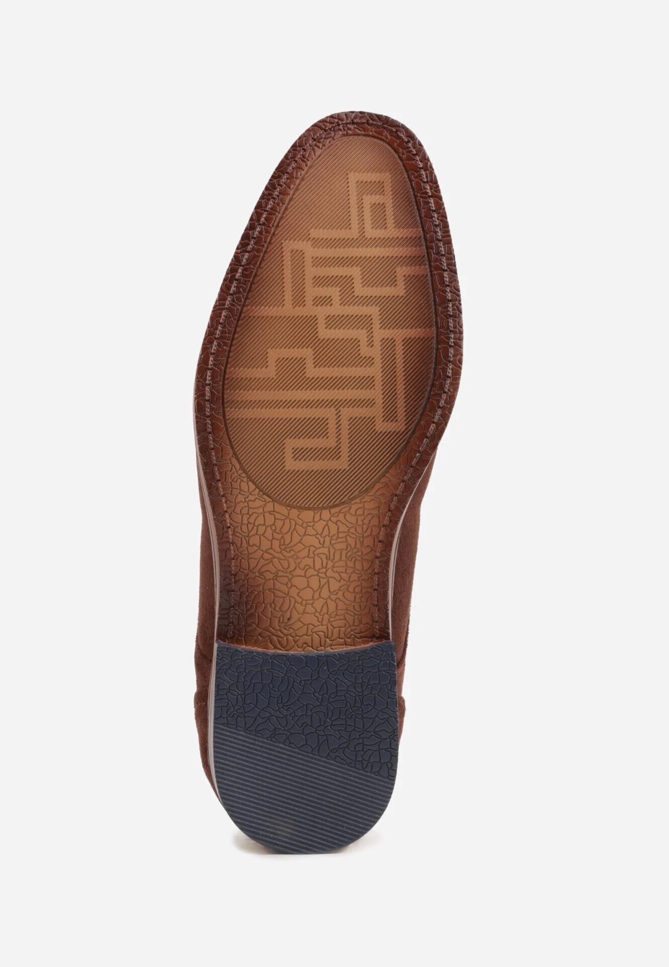 c'm homme Pantofi Maro cu șireturi din imitație de piele întoarsă în stil elegant Rhodica