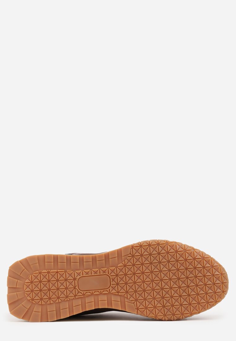 c'm homme Pantofi sport Adidași maro cu aplicații decorative Aerylia