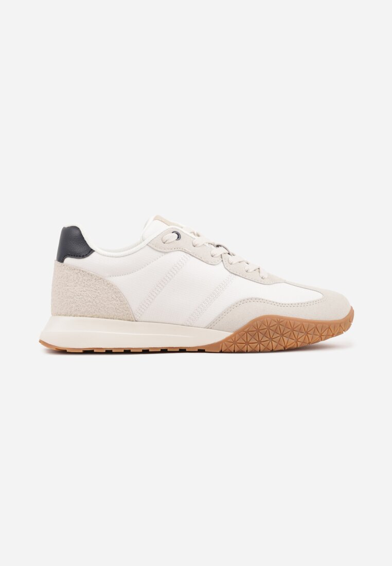 c'm homme Pantofi Sport Bej Sneakersi cu Aplicații Decorative Aerylia