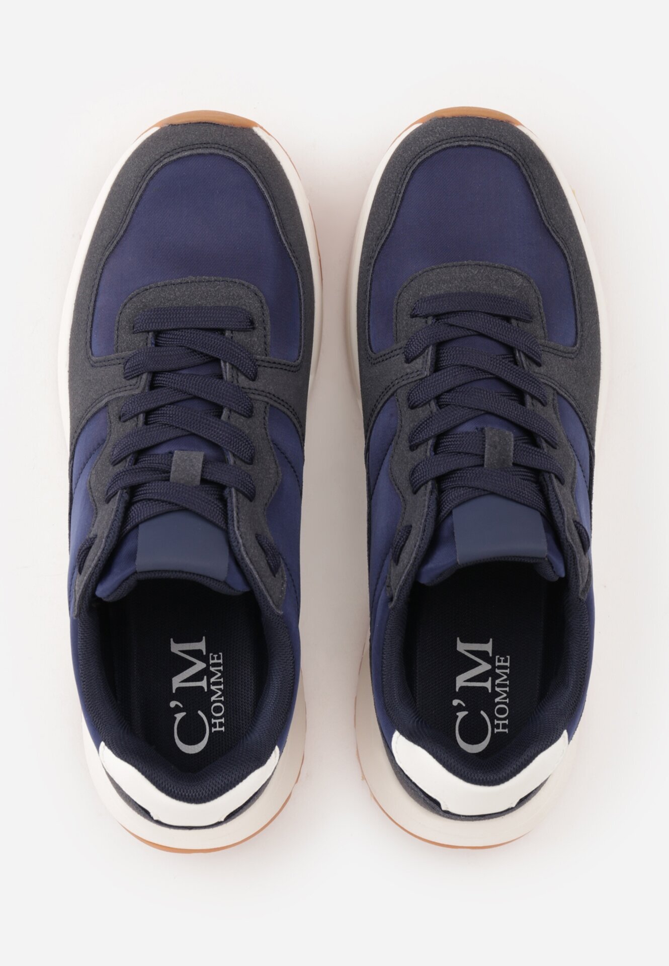 c'm homme Pantofi sport bleumarin Sneakers cu talpă groasă Nerola