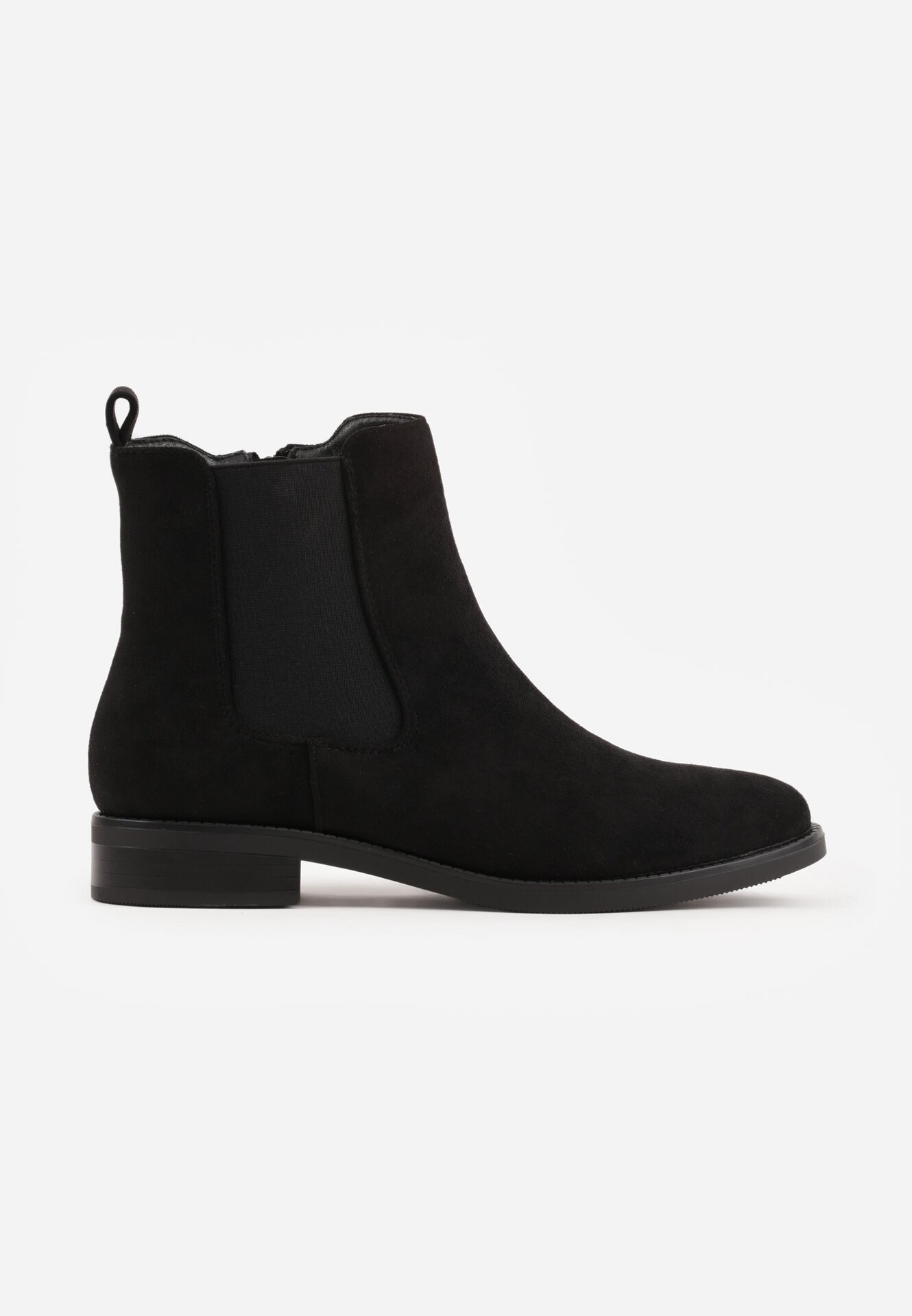 c'm paris Botine clasice în stil Chelsea Tlira Negre