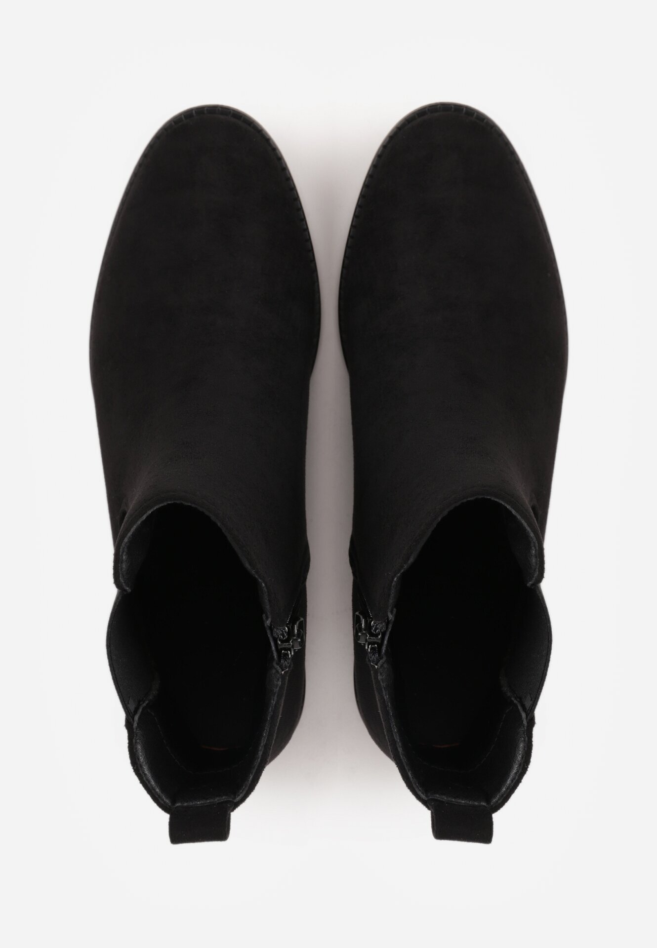 c'm paris Botine clasice în stil Chelsea Tlira Negre