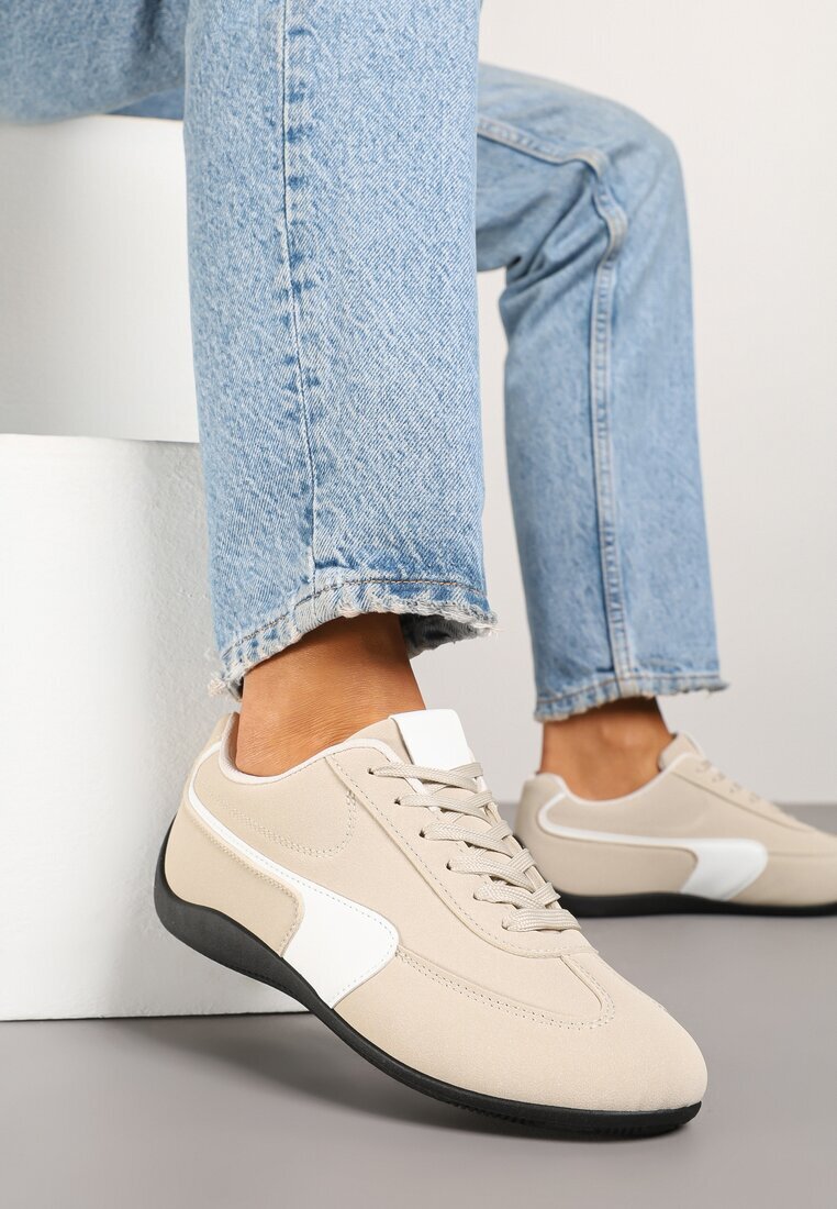 c'm paris Sneakers Bej în stil Tenisi Ikonici Virritia